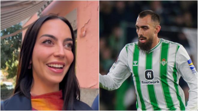 María Valero y su guiño al Betis en su nuevo vídeo (Fuente: mariavalero y Cordon Press)