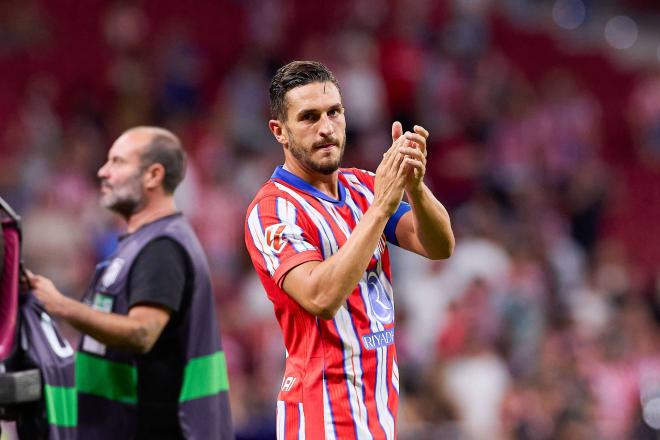 Koke Resurrección, en un partido del Atlético (Foto: Cordon Press).