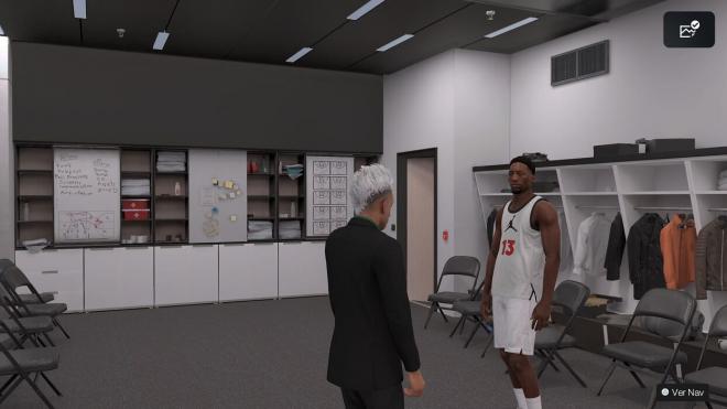 MyGM incluye un modo roleplay con un despacho especial para gestionar el club.