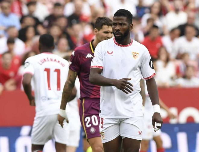 Iheanacho, en el Sevilla-Valladolid (Foto: Kiko Hurtado).