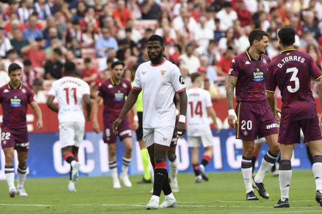 Iheanacho, en el Sevilla-Valladolid (Foto: Kiko Hurtado).