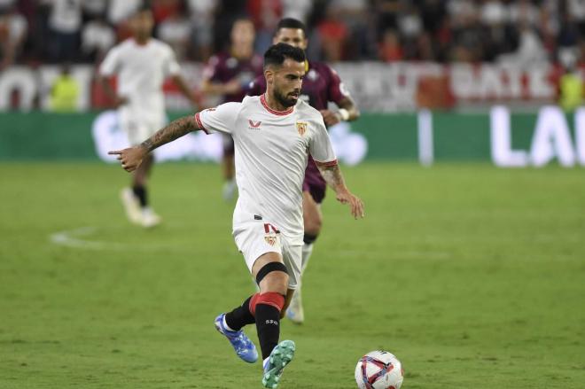 Suso, en el Sevilla-Valladolid (Foto: Kiko Hurtado).