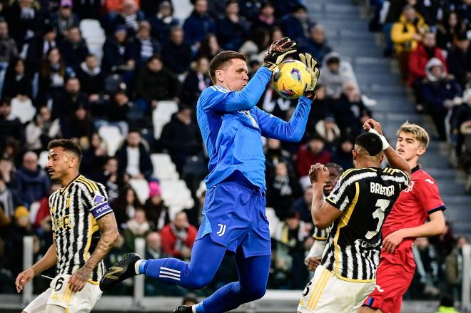 Szczesny, en un partido de la Juventus (FOTO: Cordón Press).