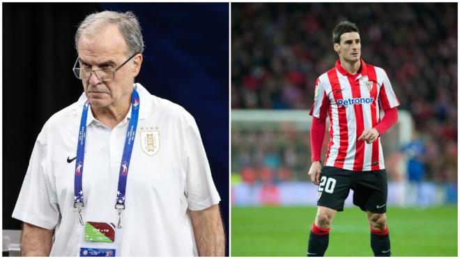 MArcelo Bielsa habló de Aritz Aduriz durante un discurso sobre Luis Suárez (fotos: Cordon Press)