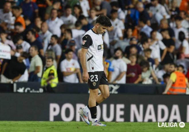 Fran Pérez, ante el CA Osasuna (Foto: LALIGA).