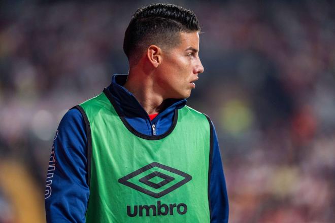 James Rodríguez en el Rayo Vallecano (Cordon Press)