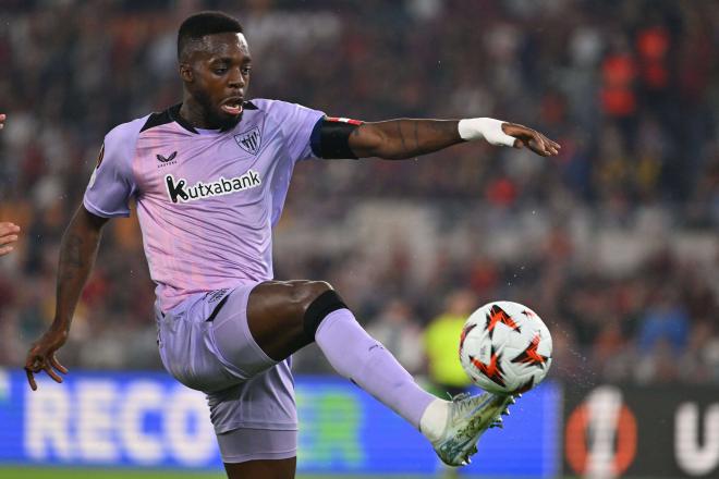 Iñaki Williams en el Roma - Athletic (Foto: Cordon Press).