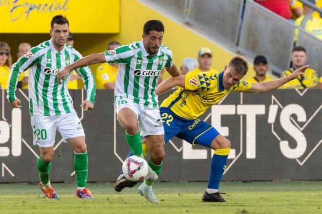 Pablo Fornals en el Las Palmas-Betis (foto: EFE).