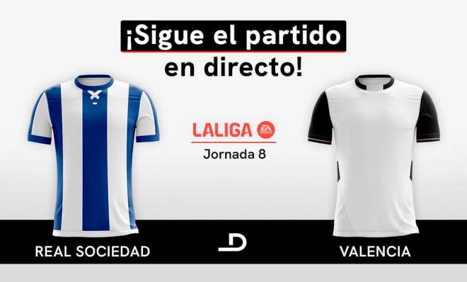 En directo, Real Sociedad-Valencia