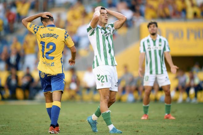 Marc Roca, en el duelo contra Las Palmas (Foto: Europa Press)