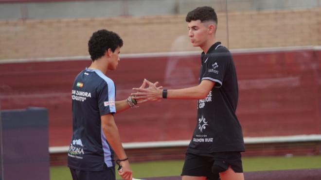 Juan “Coquito” Zamora y Mariano González (Foto: A1 Pádel)