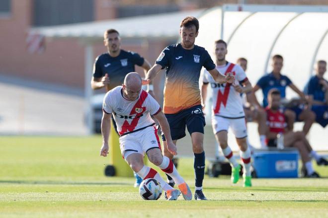 Isi Palazón, en un amistoso entre Rayo y Leganés (Foto: Cordon Press).