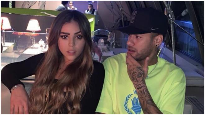 Danna Paola junto a Neymar.(Fuente: @danna)