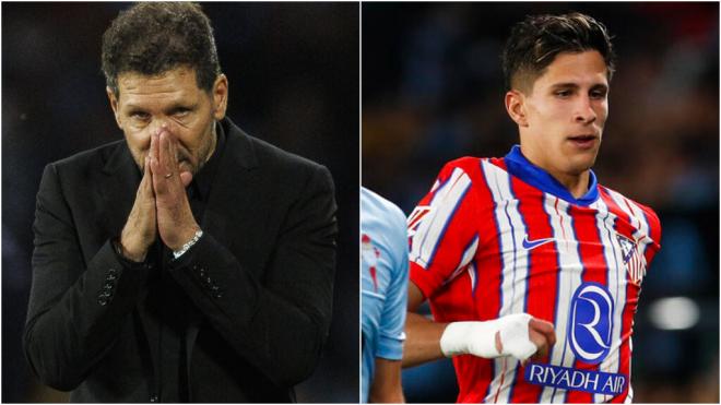 Diego Pablo Simeone y Giuliano (Fuente: LALIGA y EFE)