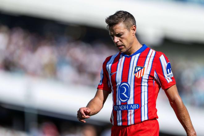 César Azpilicueta, en un partido del Atlético (Foto: Cordon Press).