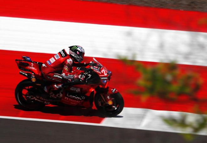 Enea Bastianini, durante el GP de Indonesia (Foto: EFE).