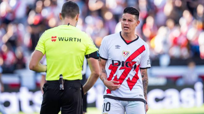 James Rodríguez, durante el Rayo-Leganés (foto: Cordon Press)