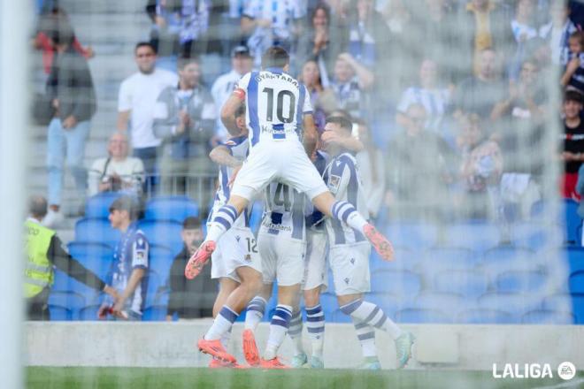 Gol de Kubo (Foto: LALIGA).