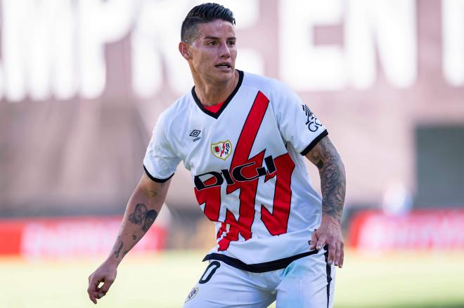 James Rodríguez disputó su primera titularidad con el Rayo ante el Leganés (foto: Cordon Press).