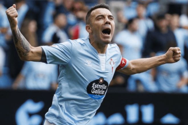 Iago Aspas, autor del gol ante el Girona (Foto: LaLiga).