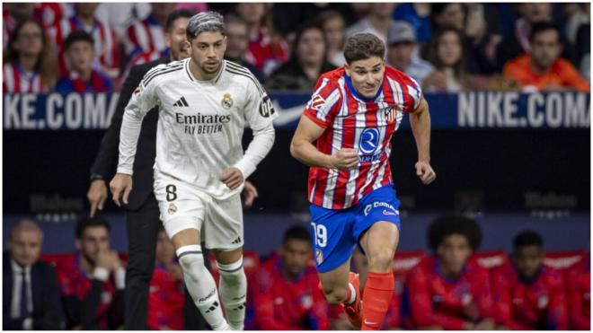 Julián Álvarez fue uno de los mejores en el Atlético-Real Madrid (foto: Cordon Press).