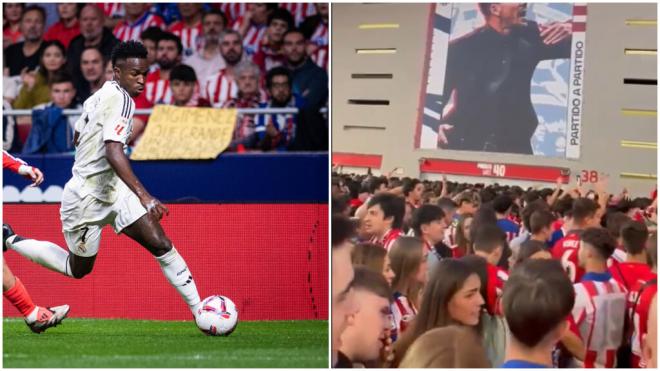 El nuevo cántico de la afición del atlético de Madrid a Vinicius.