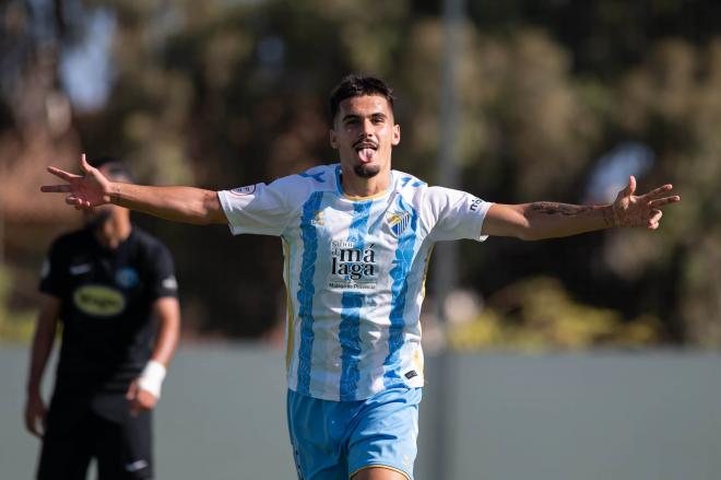 Chupete suma 17 goles con el Atlético Malagueño.