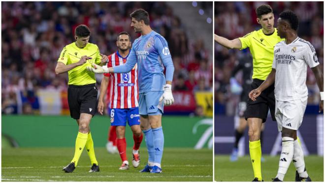 Fotomontaje de Busquets Ferrer en el derbi madrileño (Cordon Press)