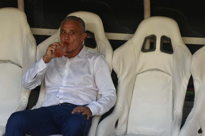 Tite, en el banquillo del Flamengo (Foto: Cordon Press).