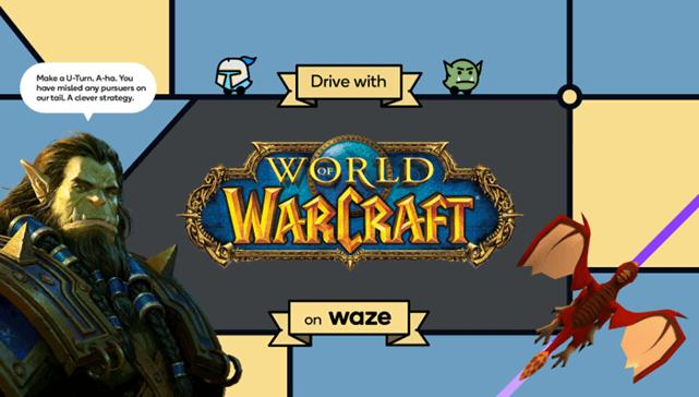 World of Warcraft en Waze