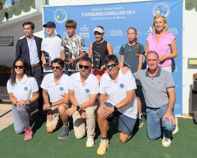 Imagen de los protagonistas del III Internacionales de Marbella de tenis Sub 14..jpeg