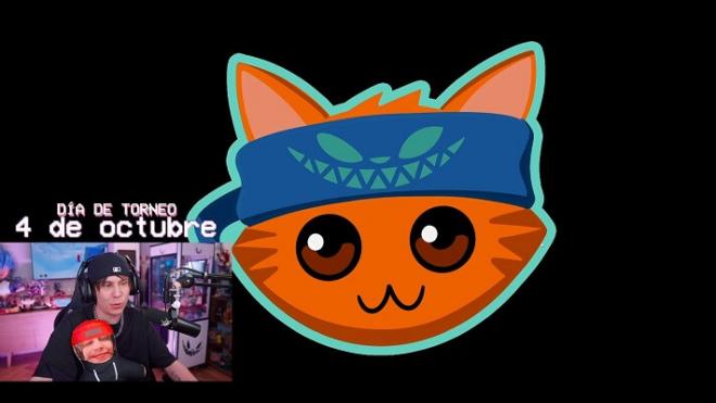 El emote especial de Wilson, el gato de Rubius, para los que vean el torneo.