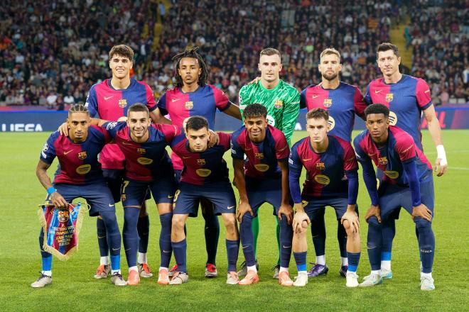 Once culé en el Barcelona-Young Boys (Foto: Cordon Press).