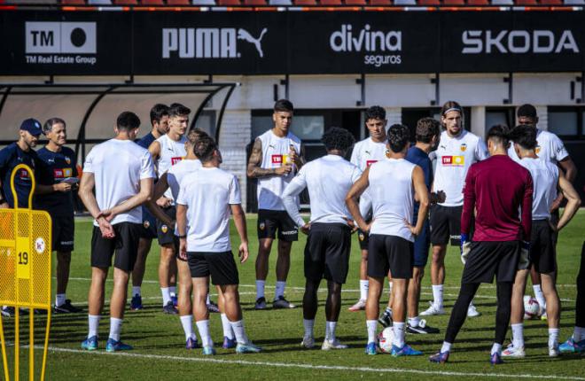 Entrenamiento del Valencia CF