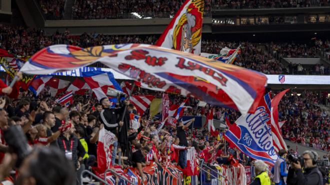 El Frente Atlético en el Cívitas Metropolitano (Cordon Press)