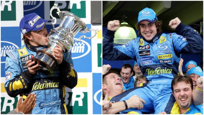 Fernando Alonso, bicampeón del Mundial de Fórmula 1 en 2005 y 2006. (Fuente: Cordon Press)