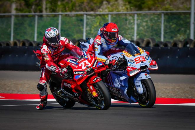 Marc Márquez durante el Gran Premio de Indonesia (Cordon Press)