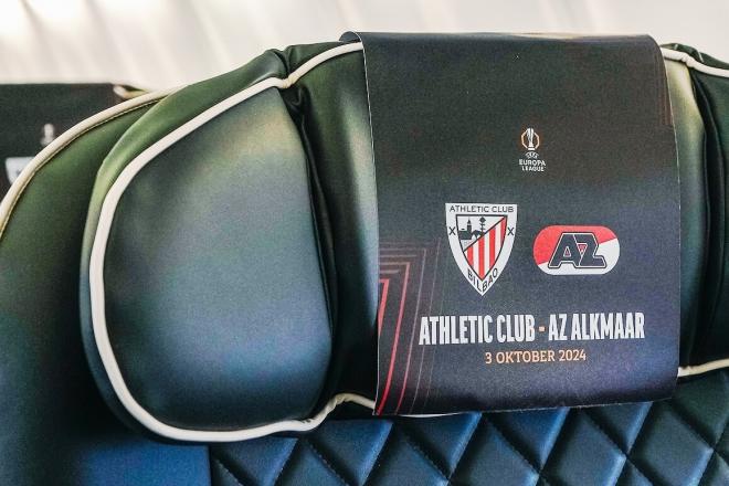 San Mamés va a acoger este jueves el partido Athletic Club-AZ Alkmaar de la UEFA Europa League.