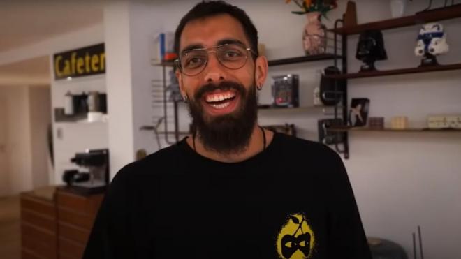 Borja Iglesias, en el canal de YouTube de Rodrigo Fáez (Foto: YouTube)