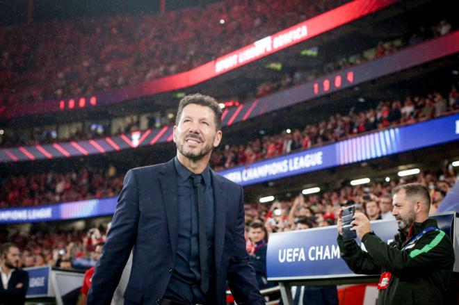 Simeone, en el Benfica-Atlético (FOTO: Cordón Press).