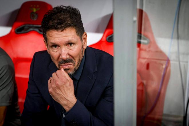 Simeone, en el Benfica-Atlético (FOTO: Cordón Press).