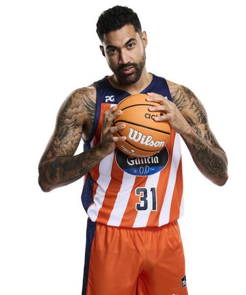 Augusto Lima con la camiseta del Leyma Coruña (Foto: acb).