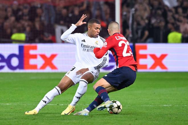 Kylian Mbappé, ante el Lille