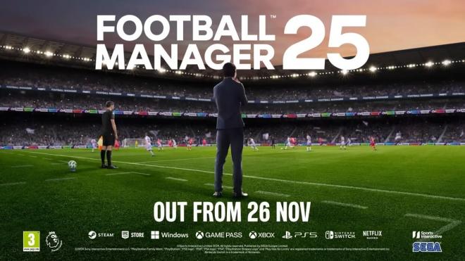 Football Manager 2025 cambia al motor Unity con la correspondiente subida de requisitos este año.