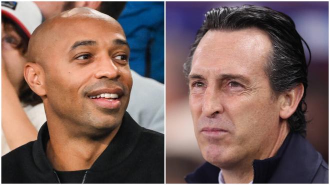 Thierry Henry alaba a Unai Emery (Cordon Press)