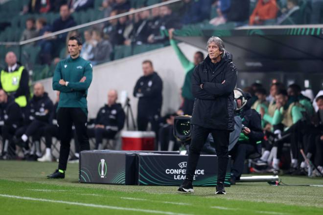 Pellegrini, en el Legia-Betis (Foto: Cordon Press).