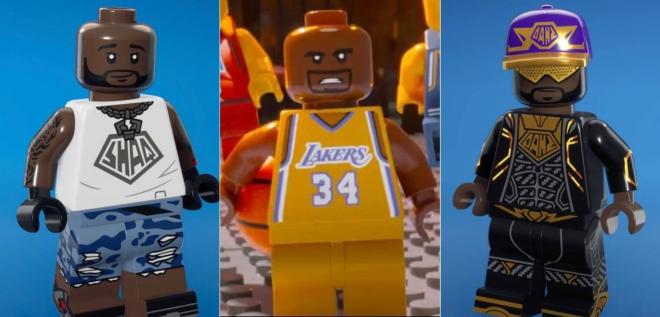 Shaq regreso a su versión mini en Fortnite una década después tras la Lego Película.