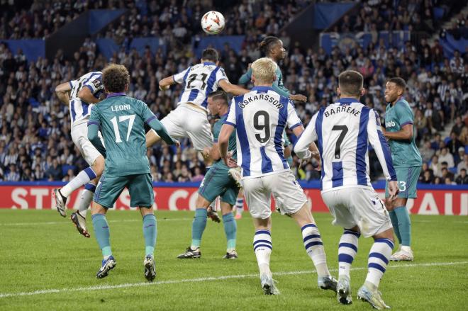 La Real Sociedad perdió con el Anderlecht (Foto: Giovanni Batista).