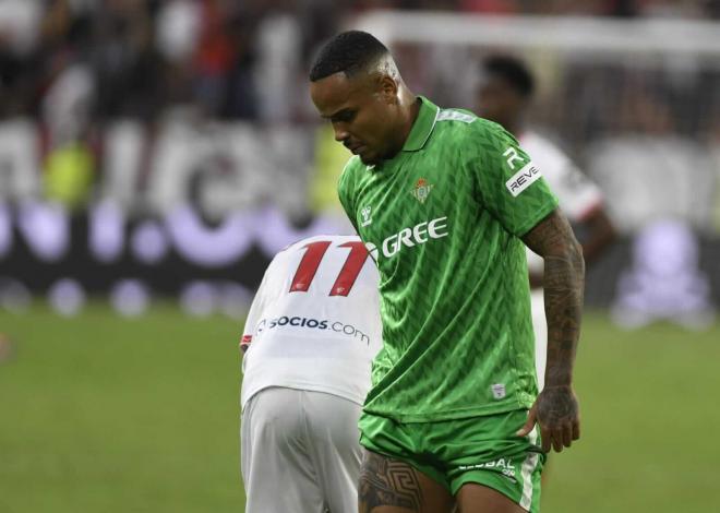 Natan, durante el derbi (foto: Kiko Hurtado).