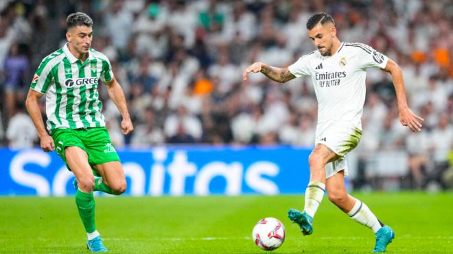 Dani Ceballos durante el partido ante el Betis (Fuente: Europa Press)